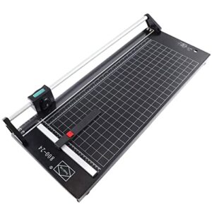 us stock – 24 inch manual precision rotary paper trimmer, sharp photo paper cutter, rotary paper cutter trimmer