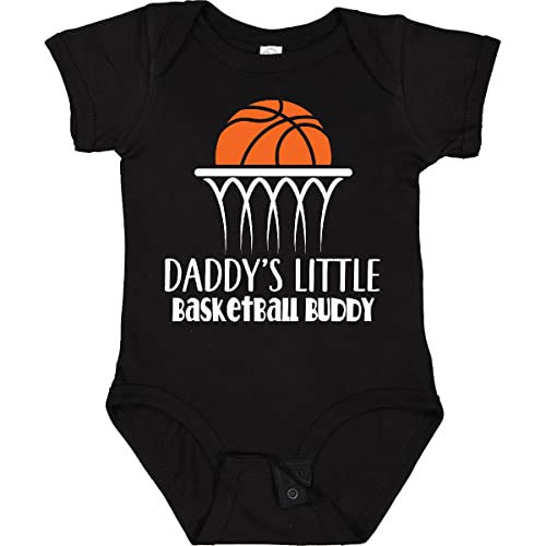 inktastic Daddys Little Basketball Buddy Boys Baby Bodysuit Newborn 0040 Black 2c7ac