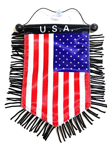 PRK 14 USA American Flags Quality Mini Banners United States of America Gifts Accessories car Home (1)