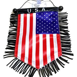 PRK 14 USA American Flags Quality Mini Banners United States of America Gifts Accessories car Home (1)