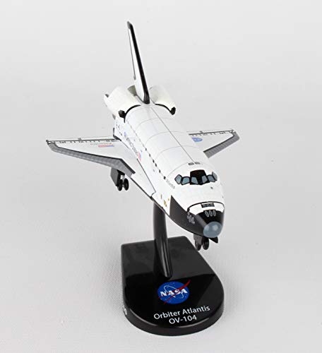 Daron Worldwide Trading PS5823-1 Stamp Orbiter Atlantis Space Shuttle, White