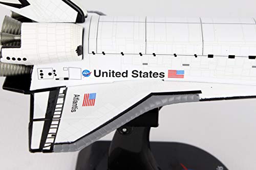 Daron Worldwide Trading PS5823-1 Stamp Orbiter Atlantis Space Shuttle, White