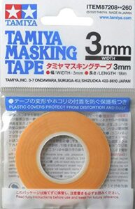 tamiya 87208 masking tape 3 mm / 18 m model making accessories