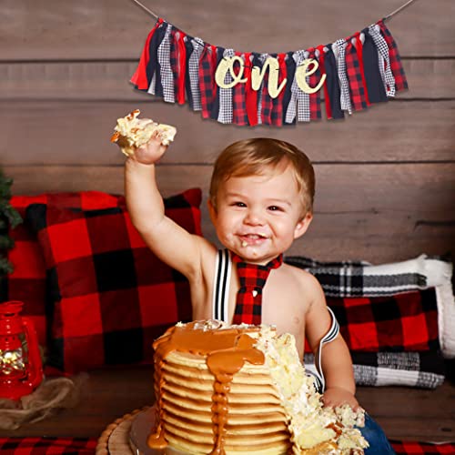 Lumberjack High Chair Banner 1st Birthday Boy - Lumberjack 1st/first Birthday Decorations,lumberjack 1st/first High Chair Banner,woodland Bear Banner,1st Birthday Lumberjack Bnner