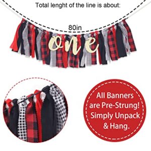 Lumberjack High Chair Banner 1st Birthday Boy - Lumberjack 1st/first Birthday Decorations,lumberjack 1st/first High Chair Banner,woodland Bear Banner,1st Birthday Lumberjack Bnner