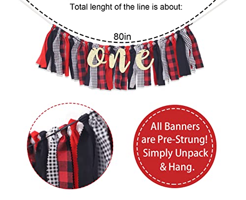 Lumberjack High Chair Banner 1st Birthday Boy - Lumberjack 1st/first Birthday Decorations,lumberjack 1st/first High Chair Banner,woodland Bear Banner,1st Birthday Lumberjack Bnner