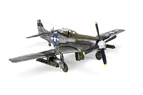 Airfix North American P51-D Mustang Plastic Model Kit 147 pieces