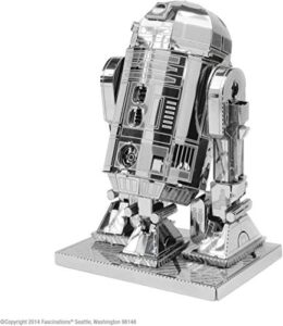 fascinations star wars r2d2 model kit metal earth fascinations