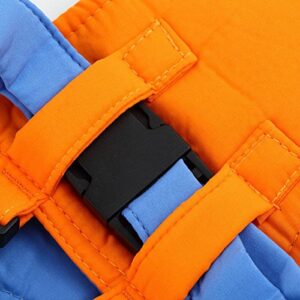 Toddler Baby Walking Harness Assistant Belt Kids Handheld Learning Walk Helper Support Trainer Tool (Baby Walking Harness - Blue Orange, 6-14 Months)