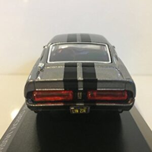 GreenLight Collectibles Gone in Sixty Seconds 1967 Ford Mustang Eleanor 1/43 Scale Diecast Model Car Gray