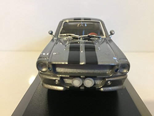 GreenLight Collectibles Gone in Sixty Seconds 1967 Ford Mustang Eleanor 1/43 Scale Diecast Model Car Gray