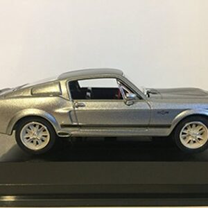 GreenLight Collectibles Gone in Sixty Seconds 1967 Ford Mustang Eleanor 1/43 Scale Diecast Model Car Gray