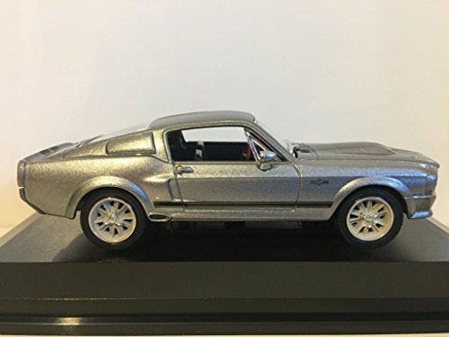 GreenLight Collectibles Gone in Sixty Seconds 1967 Ford Mustang Eleanor 1/43 Scale Diecast Model Car Gray