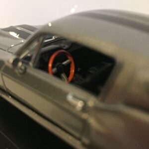 GreenLight Collectibles Gone in Sixty Seconds 1967 Ford Mustang Eleanor 1/43 Scale Diecast Model Car Gray