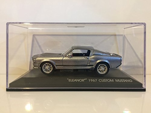 GreenLight Collectibles Gone in Sixty Seconds 1967 Ford Mustang Eleanor 1/43 Scale Diecast Model Car Gray