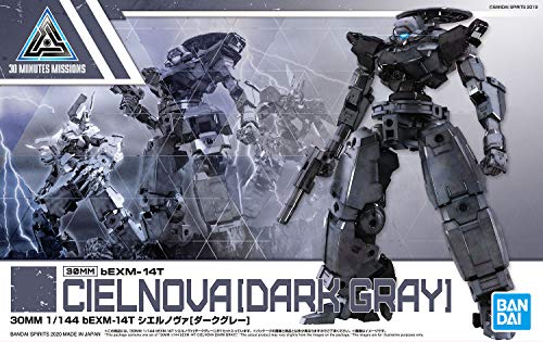 Bandai Hobby 30MM bEXM-14T Siernova [Dark Gray] 1/144 Scale Color-Coded Plastic Model