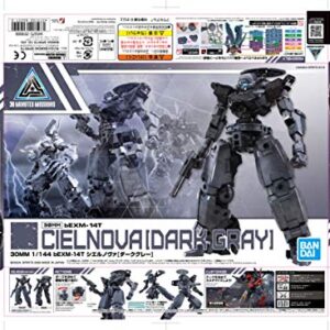 Bandai Hobby 30MM bEXM-14T Siernova [Dark Gray] 1/144 Scale Color-Coded Plastic Model