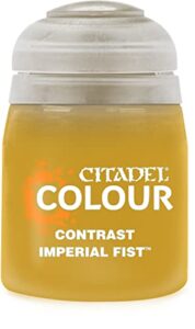 citadel contrast paint – imperial fist – 18ml pot