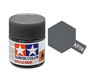 tamiya 81756 acrylic mini xf56 metallic gray 1/3 oz