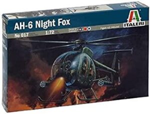 italeri models ah-6 night fox model kit