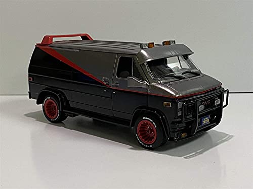 Greenlight 1:24 Hollywood - The A-Team - 1983 GMC Vandura,colors may vary