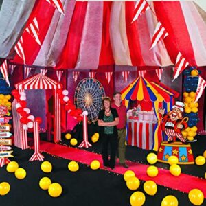 Fun Express Red & White Pennant Carnival Banner (100 feet long) Event Supplies