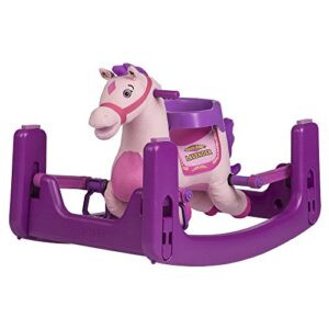 rockin’ rider lavender – grow-with-me pony, pink
