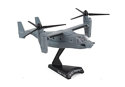 Daron Worldwide Trading V-22 Osprey Vehicle (1:150 Scale), Black