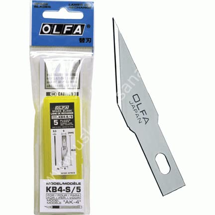 OLFA 9167US KB4-S/5 Precision Art Blade, 5-Pack