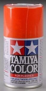 tamiya 85012 lacquer spray paint, ts-12 orange – 100ml spray can