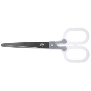 muji stainless steel scissors – clear