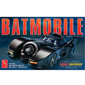 amt 1/25 1989 batmobile plastic model kit