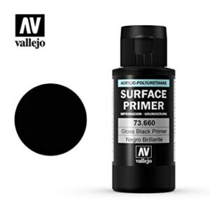 Vallejo Gloss Black Primer Model Kit