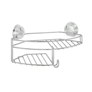 better living products 13814 twist n lock plus combo basket for bathroom