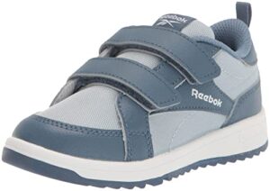 reebok kids weebok low sneaker, gable grey/blue slate/white, 6.5 us unisex infant