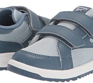 Reebok Kids WeeBok Low Sneaker, Gable Grey/Blue Slate/White, 6.5 US Unisex Infant