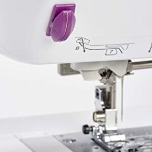 Thread Cutterz Patented Stainless Steel Flat Mountable Quick Thread, Yarn & Embroidery Floss Cutter - Purple