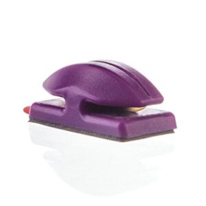 Thread Cutterz Patented Stainless Steel Flat Mountable Quick Thread, Yarn & Embroidery Floss Cutter - Purple