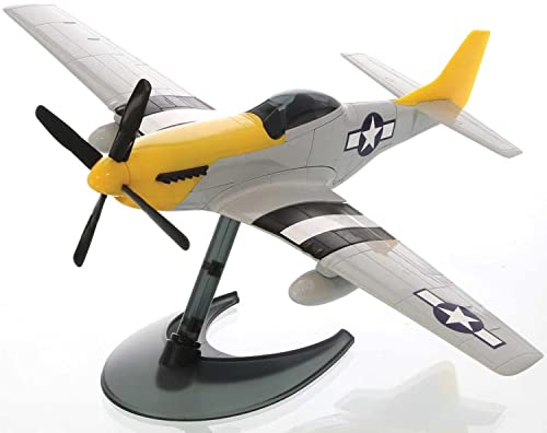 Airfix Quickbuild P-51D Mustang Airplane Brick Building Plastic Model Kit J6016