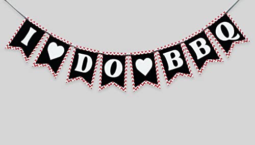 I Do BBQ Better Be Quick Picnic Shower Party Supplies Bridal Shower Engagement Wedding Decorations Hen Party Banner Bachelorette Party banner
