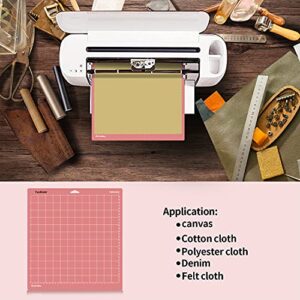 TransWonder Cutting Mats for Cricut, 7 Pack Cutting Mat 12x12(LightGrip, StandardGrip, StrongGrip, FabricGrip) Variety Adhesive Sticky Cutting Mats for Cricut Accessories