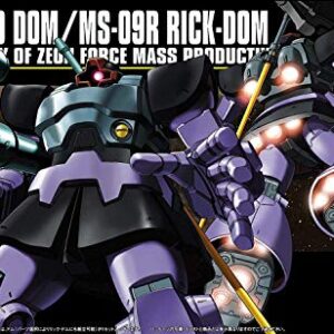 Bandai Spirits #59 Dom/Rick-Dom Mobile Suit Gundam, Bandai HGUC 1/144