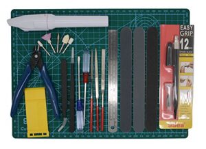alemon gundam modeler builder’s tools craft set kit for professional bandai hobby model assemble building