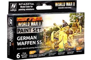 model color wwii german waffen ss