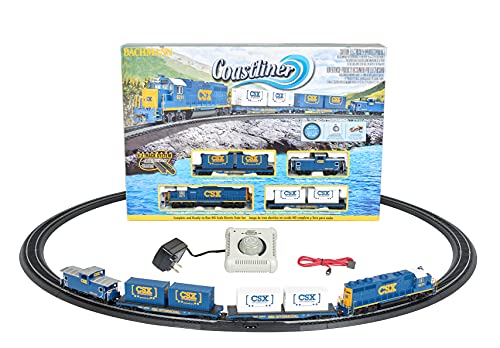 Bachmann Trains - Coastliner Ready To Run Electric Train Set - HO Scale