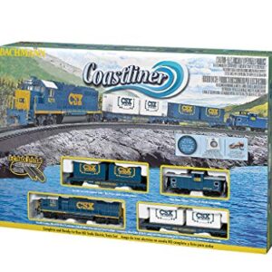 Bachmann Trains - Coastliner Ready To Run Electric Train Set - HO Scale