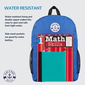 Yacht & Smith 12 Pack 17 Inch Wholesale Backpacks for Students, Case of Bookbags Water Resistant Knapsacks (12 Pack Backpack Assortment)