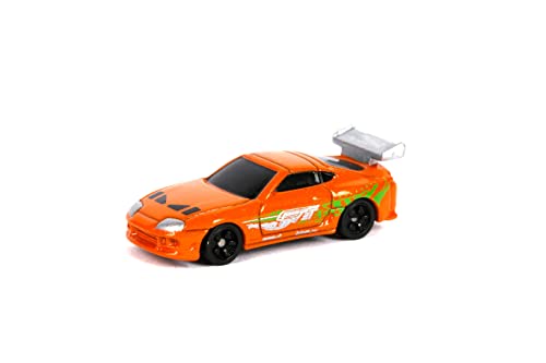 Jada Toys Fast & Furious 1.65" Nano 3-Pack Die-cast Cars, Toys for Kids and Adults, Multi (JAN31124)