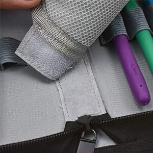 SagaSave Crochet Hook Pouch Cute Storage Bag Knitting Kit Case Organizer Bag for Sewing Crochet Needles Tool Waterproof