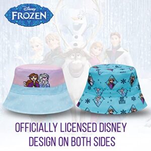 Disney Toddler Bucket Hat for Girls, Baby Girl Bucket Hat, Toddler Bucket Cap with Frozen, Minnie & Princess, Toddler Hat